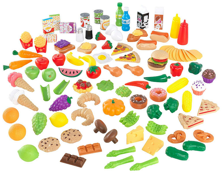 KidKraft Набір іграшкових продуктів 115 деталей 63330 Tasty Treats Play Food Set 115 Pieces