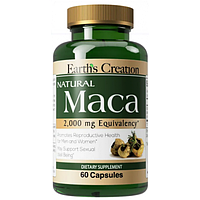 Мака перуанская Earth's Creation Maca 2000 mg 60 капсул