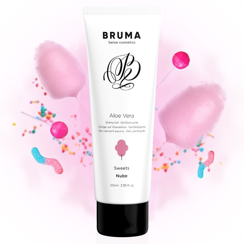 Лубрикант Bruma Aloe Vera Sliding Gel Sweets Flavor, 100 мл Кітті