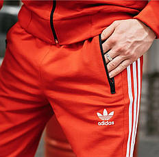 Костюм спортивний Adidas зимовий червоний XS, фото 3