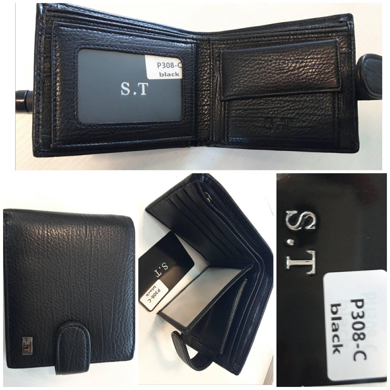 Чоловічий гаманець з екошкіри S.T. (MLT) гуртом/роздріб