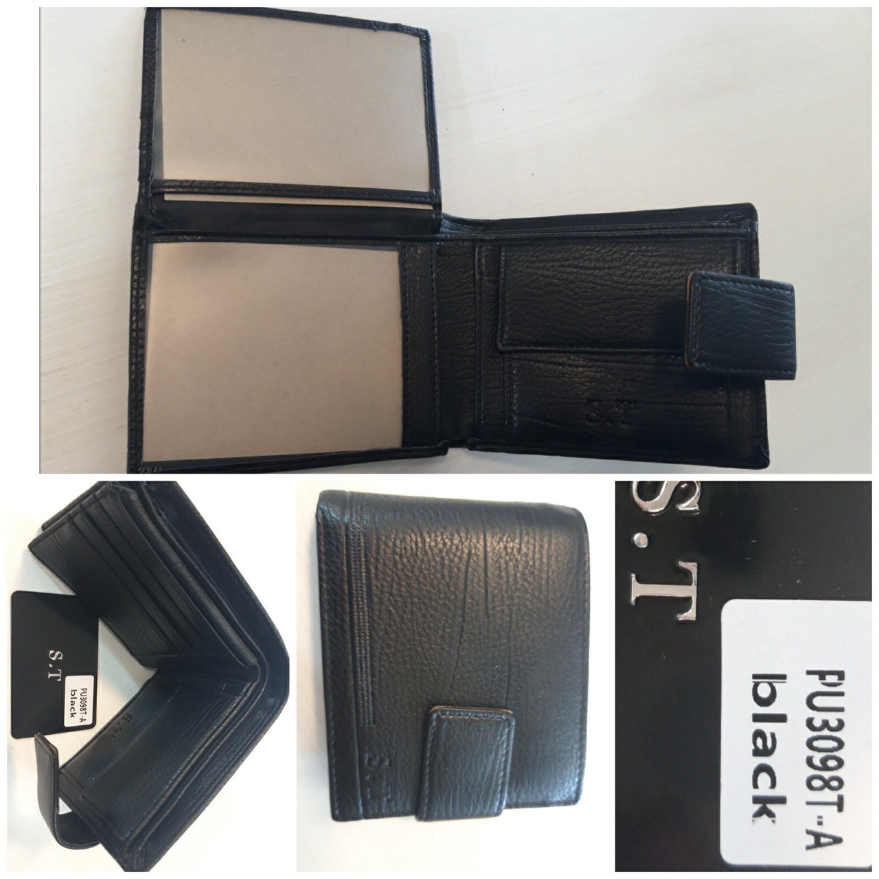 Чоловічий гаманець з екошкіри S.T. (MLT) гуртом/роздріб