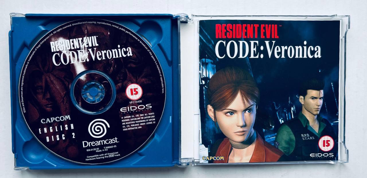 Resident Evil Code Veronica, Б/В, англійська версія - диск для SEGA Dreamcast - фото 2 - id-p2043566010