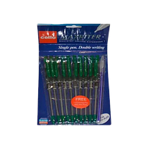 Ручки шариковые "Cello Maxriter" зеленый стержинь упаковка 10 шт