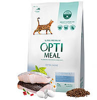 Optimeal Cod Fish 4кг Оптіміл для кішок котів тріска Оптимил
