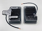 Додаткова фара LED прямокутна світлодіодна прямокутна 50W (5 діодів) led chip CREE, фото 9