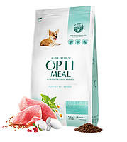 Optimeal Оптимил 12 кг для щенков с индейкой Оптиміл корм для цуценят з індичкою