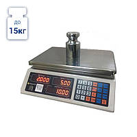 Весы торговые на 15 кг ВТНЕ - 15Т3-3 RS 232