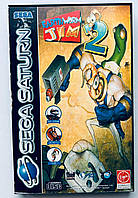 Earthworm Jim 2, Б/У, английская версия - диск SEGA Saturn