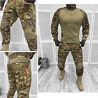 Тактическая форма multicam (M-XXL) рип стоп Боевая рубашка ubacs с налокотниками штаны с наколенниками