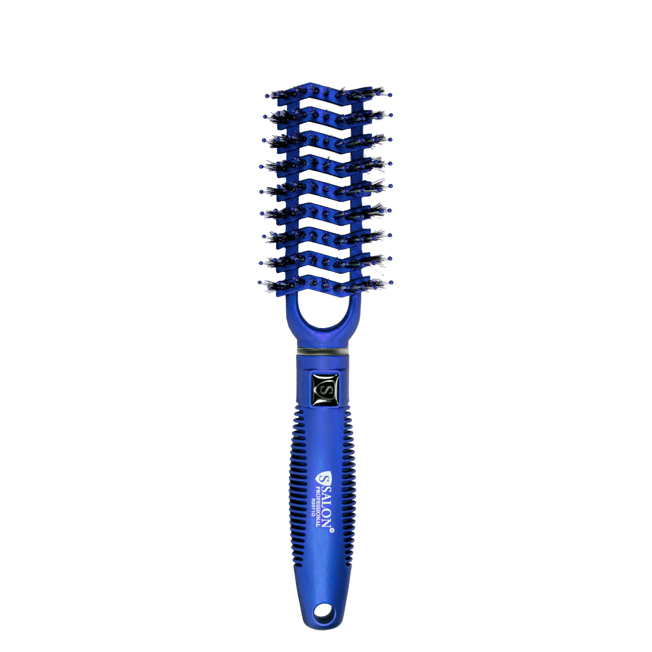 Щітка для волосся продувна Salon Professional 9571G, Синя