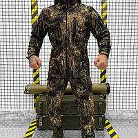 Мужской костюм софтшелл Shee камуфляж (M - XXL) softshell Тактическая армейская форма маскировочная