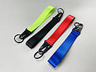 Брелок підвіс для ключів пряжка-карабін, тримач ключів з карабіном зелений, фото 8