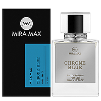 Мужской парфюм Mira Max CHROME BLUE 50 мл (аромат похож на Azzaro Chrome)