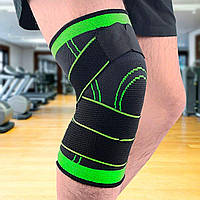 Еластичні фіксатори колінного суглоба, Бандажі для колінного суглобів (2 шт.), Бандаж на коліно, SLK