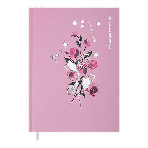Щоденник недат ALLURE A5 рожевий, фото 1