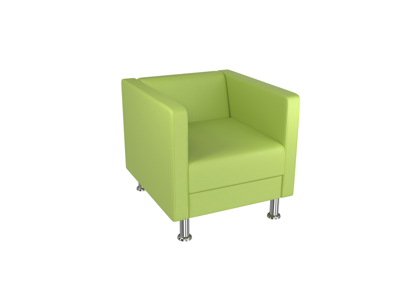 Офісне крісло BNB Bongo Одномісне Салатове (Колір 2234)