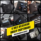 Брелок монетниця з натуральної шкіри для монет коричнева DIVISION дрібничниця, фото 9