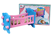 Дитяче іграшкове ліжечко для ляльок ТехноК 4173
