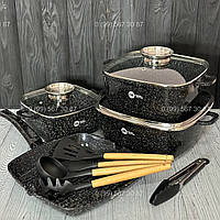 Набор посуды HigherKitchen НК317 BLACK