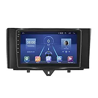 Штатная магнитола Smart ForTwo 2011-2017 9" IPS 4/32Gb GPS WiFi BT USB DSP Carplay Android 12