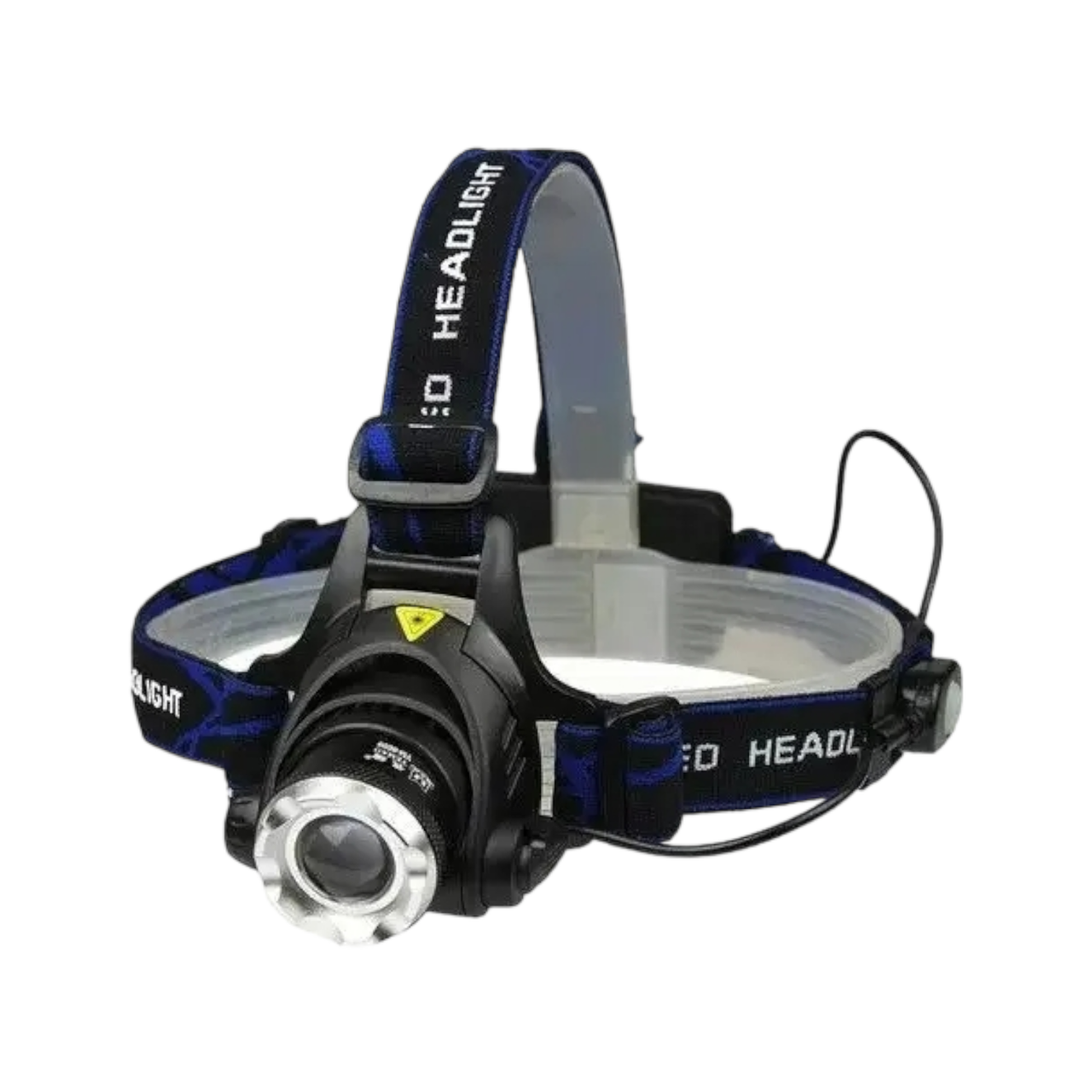 Ліхтар налобний Police 6699/204C-T6 (ЗП Type-C, 2x18650, zoom, 1р) Box 6,6х7,6х8см