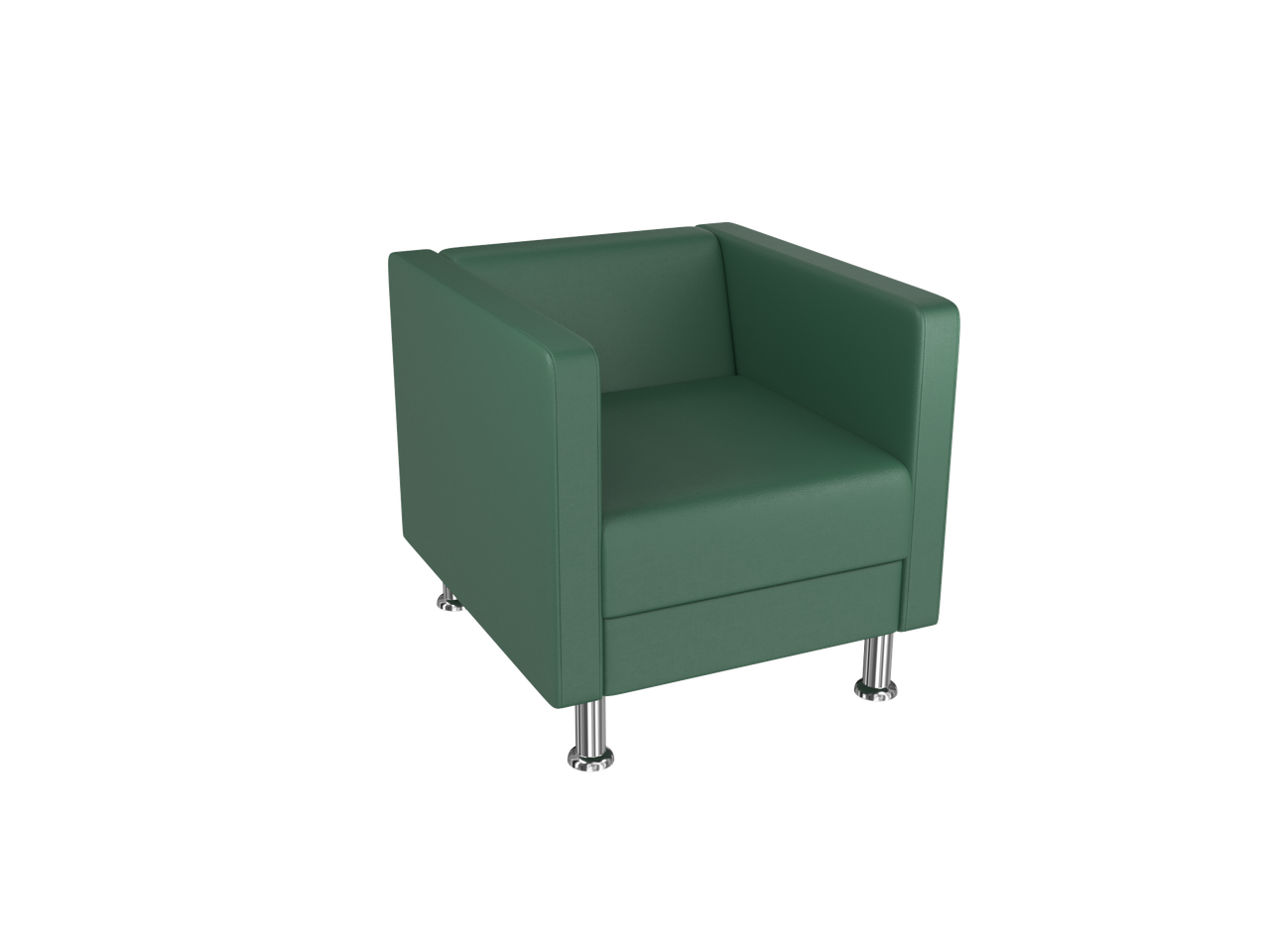 Офісне крісло BNB Bongo Одномісне Зелене (Колір 2226)