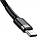 Кабель Baseus cafule Cable PD2.0 60W Type-c/Type-c (20v-3a) 2M Gray+Black (CATKLF-HG1), фото 3