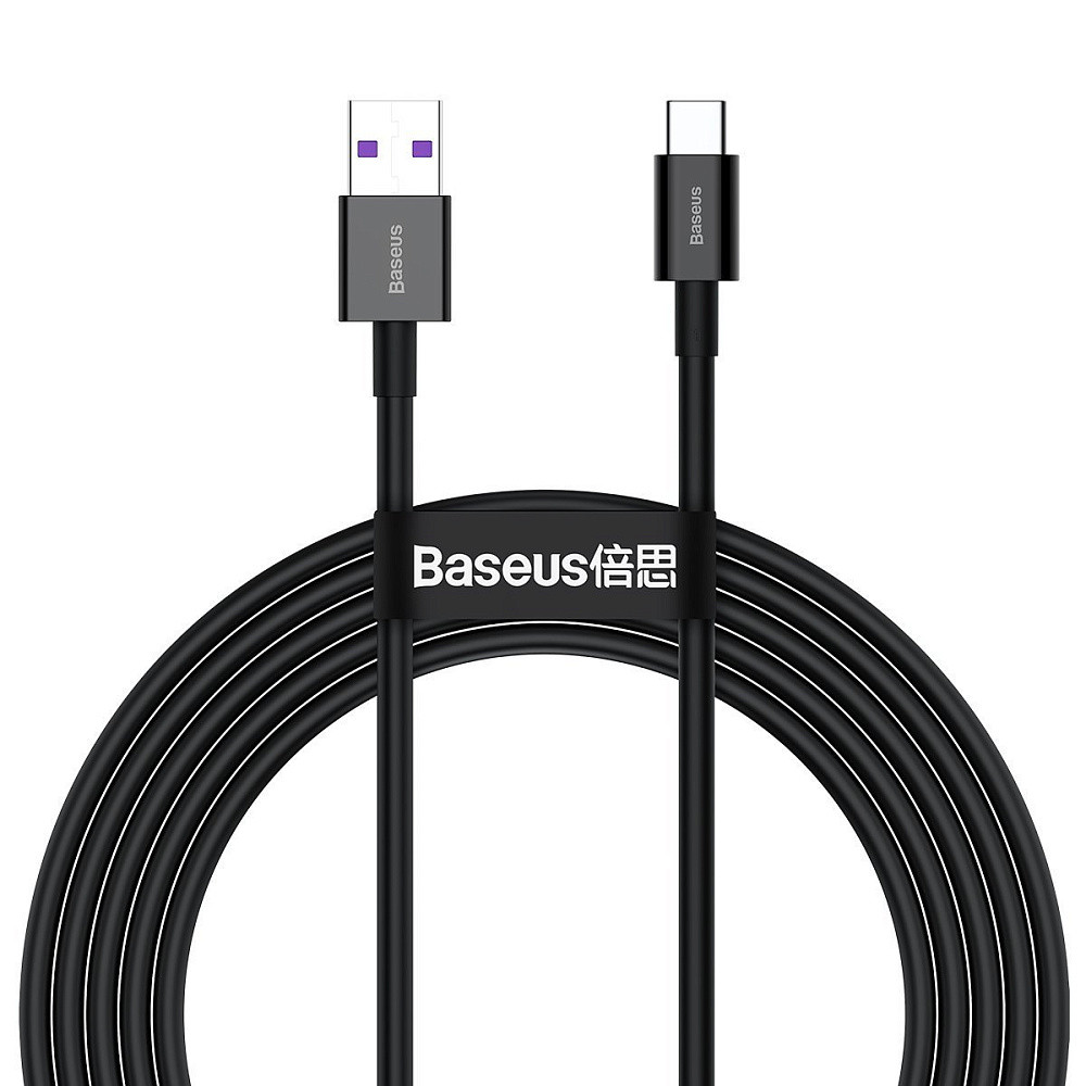 Кабель Baseus Superior Series Fast Charging Data Cable USB to Micro 2A 2m Black (CAMYS-A01)