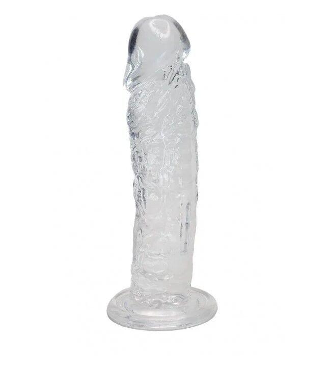 Прозорий фаллоїмітатор Alive Jelly Dildo Empire (м'ята упаковка)