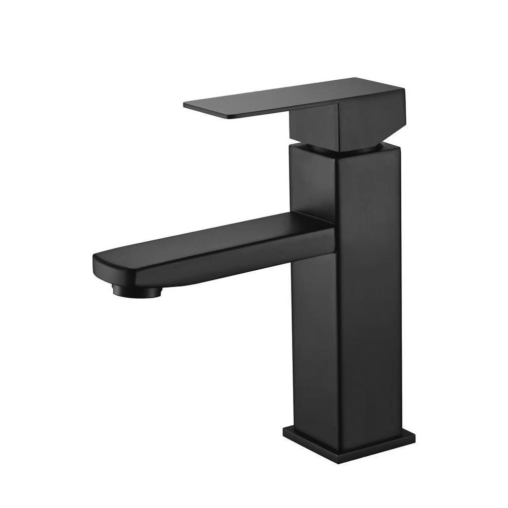 Змішувач для умивальника WEZER PRO1-02-BLACK