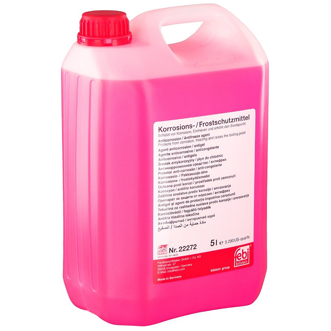 Febi G12 червоний, 5 л (22272) концентрат антифризу, фото 1