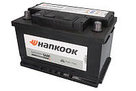 Аккумулятор автомобильный 72Ah-12v HANKOOK 640A (R+правый) 278x175x175 B13