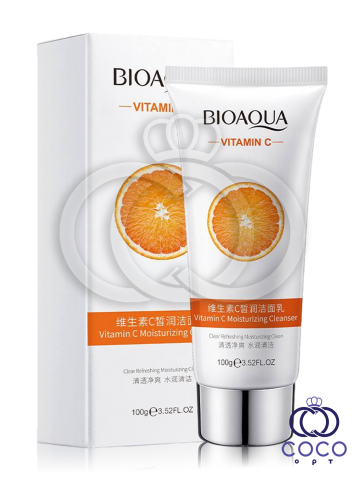 Пінка для вмивання Bioaqua Vitamin C Moisturizing Cleanser з вітаміном С