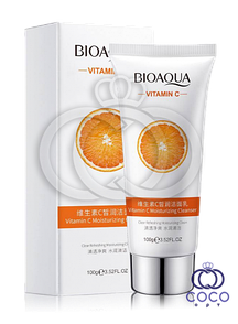 Пінка для вмивання Bioaqua Vitamin C Moisturizing Cleanser з вітаміном С