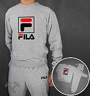 Мужской трикотажный костюм (Фила) Fila, турецкий хлопок