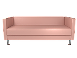 Офісний диван BNB Bongo Тримісний Рожевий (Колір 2202), фото 2