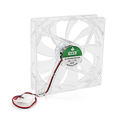 DR Кулер корпусний 12025 LED RGB Fan DC sleeve fan 4pin 120*120*25 мм