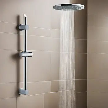 Штанга для душу з хромованим покриттям, Душова стійка (75A) AQUATICA (9792275) для ванної кімнати