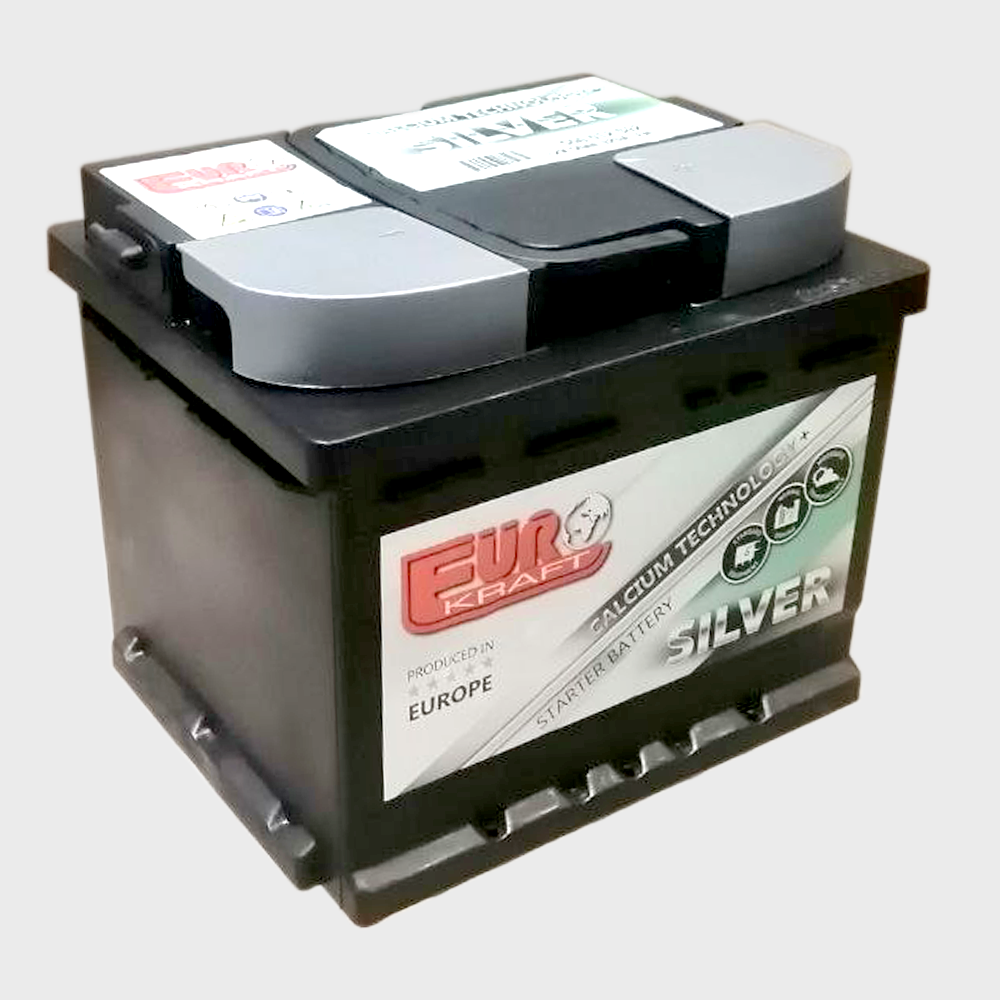 Акумулятор автомобільний 50 А·год (-/+) SILVER АКБ 207x175x175, фото 1