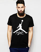 Мужская спортивная футболка (Джордан) Jordan, турецкий трикотаж S