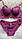 Комплект жіночої білизни 5351 фіолетовий, фото 3