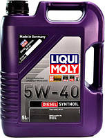 Liqui Moly Diesel Synthoil 5W-40 5 л, (1927) моторное масло