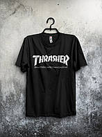 Мужская спортивная футболка (Трешер) Thrasher, турецкий трикотаж S