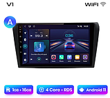 Junsun 4G Android магнітолу для Mazda 3 2004 — 2013 BK BL Axela wifi, фото 6
