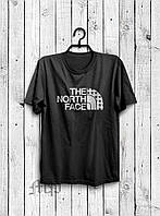 Мужская спортивная футболка (Зе норс фейс) The North Face, турецкий трикотаж