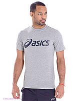 Мужская спортивная футболка (Асикс) Asics, турецкий трикотаж S