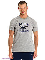 Мужская спортивная футболка (Асикс) Asics, турецкий трикотаж S