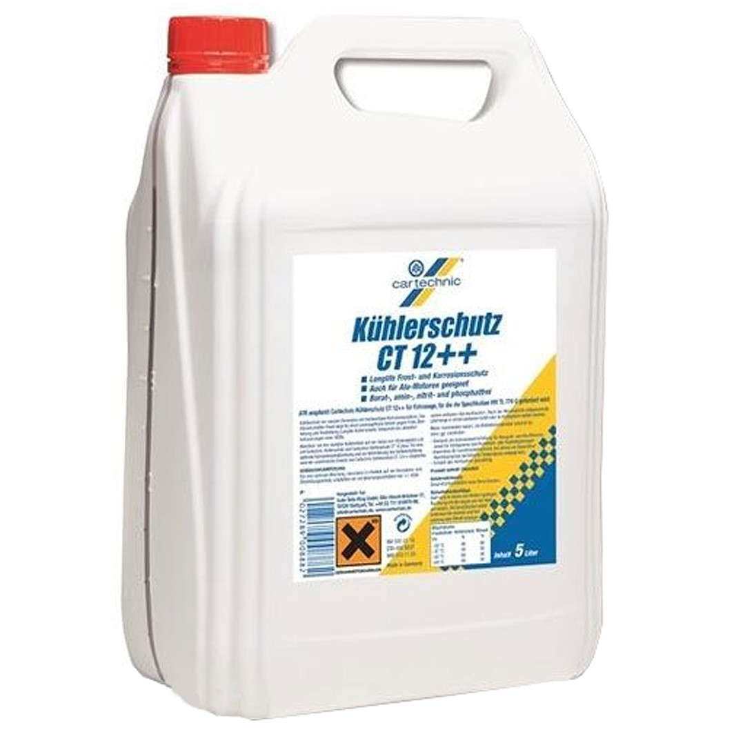 Cartechnic G12++ червоний, 5 л концентрат антифризу, фото 1