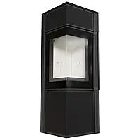 Сталева піч-камін Kratki TORA/S 8 KW Ø 150 NERO ASSOLUTO